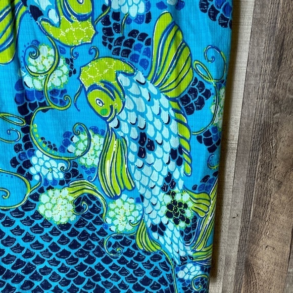 Lilly Pulitzer Stephanie Dress in Don't Be Koi - Picture 9 of 9